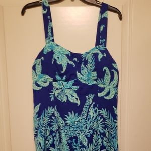 Worn Once Lilly Pulitzer Tank Dress Size 10